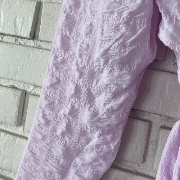 Missguided crinkle dress with side cut outs in lilac - Picture 7 of 13